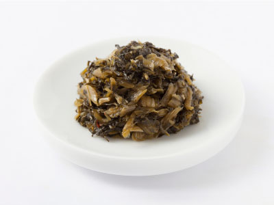 野沢菜油炒め(化学調味料不使用)